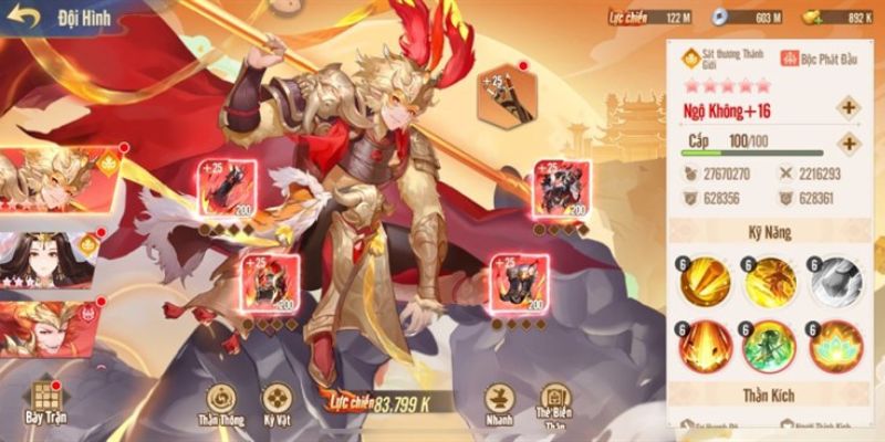 Tây Du Đại Náo Kong88 là một game ấn tượng
